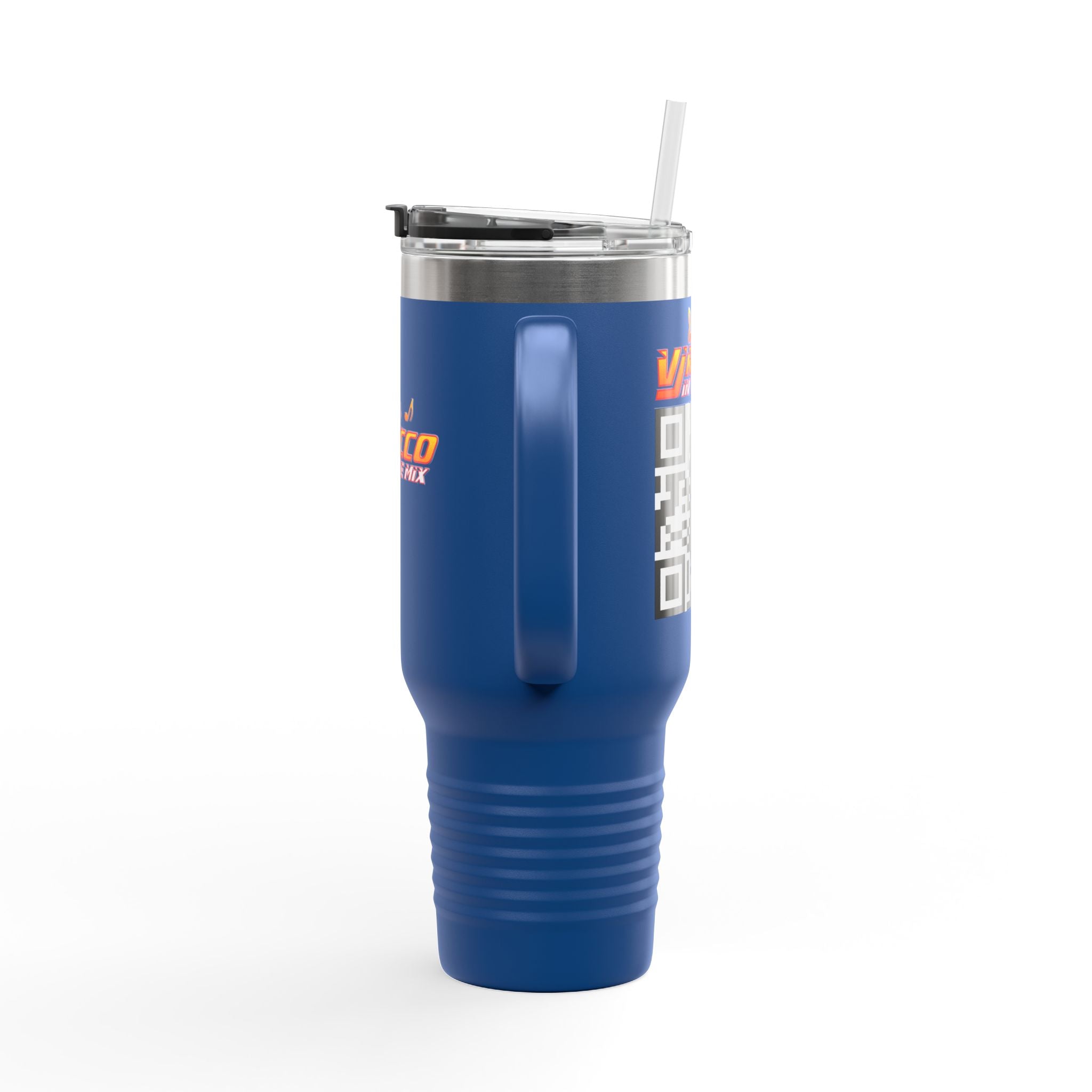 "VJ Ricco"🎤 Insulated Travel Mug - 40oz | Perfect for Music Lovers & On-the-Go Refreshments